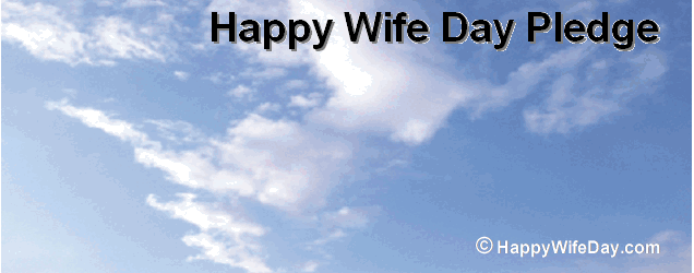 Happy Wife Day Pledge